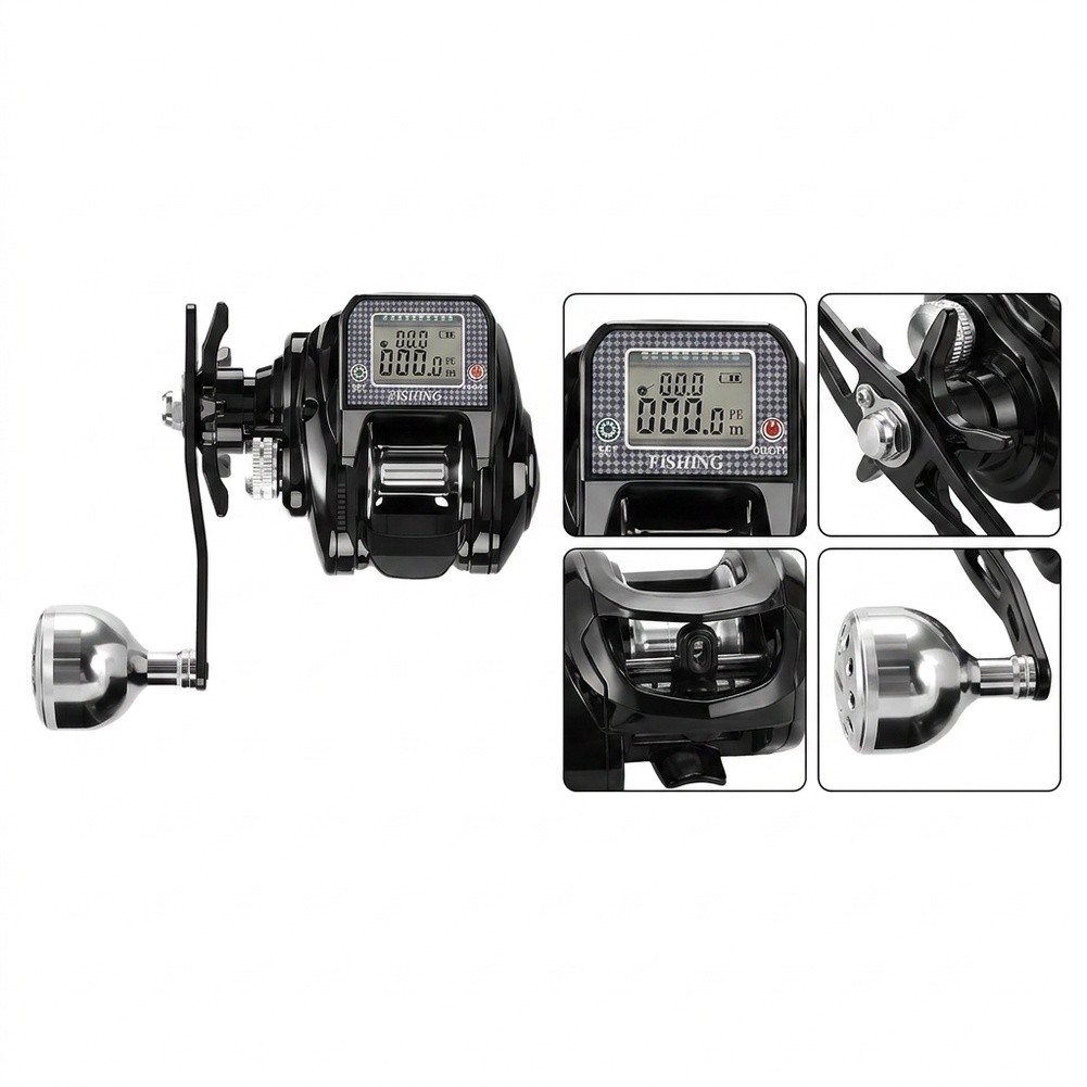 Spincast Reel - De S200 digitale baitcasting-molen zorgt voor