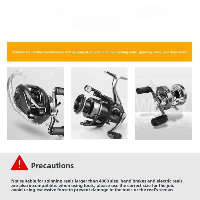 Onderhoudssleutelset voor vism - Spincast Reel recensie en prijs