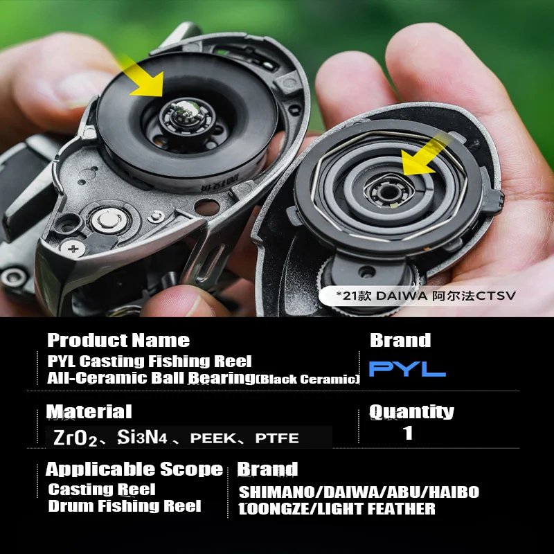 PYL Cast Fishing Reel, volledi - Fly Reel recensie en prijs